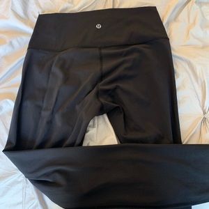 Lululemon full length Luxtreme leggings black